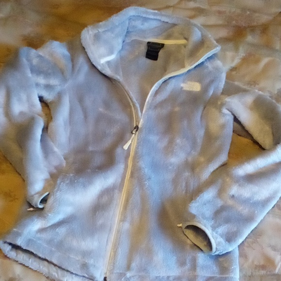 North Face Osito EUC small Woman's: 38"  Silver / Grey - Picture 8 of 12